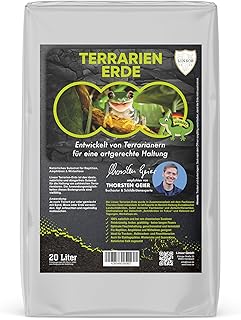 Terrarienerde 20 L – natürliches Terrarium Substrat ohne Dünger, feinkrümelig und grabfähig…