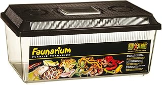 Exo Terra Faunarium, Allzweckbehälter für Reptilien, Amphibien, Mäuse und Insekten, mittel fla…