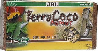 JBL TerraCoco Humus 71026 Bodengrund für alle Terrarientypen Kokoschips komprimiert Torfartig, 6…