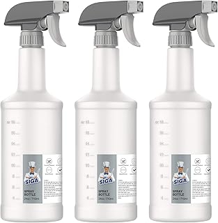 MR.SIGA 710 ml leere Kunststoff-Sprühflaschen für Reinigungsmittel, strapazierfähige, wiederve…
