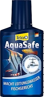 Tetra AquaSafe – Qualitäts-Wasseraufbereiter für fischgerechtes und naturnahes Aquariumwasser, …