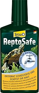 Tetra ReptoSafe Wasseraufbereiter – bereitet Leitungswasser sicher für Wasserschildkröten auf, …