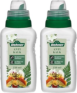 Dehner Antikalk Wasser-Enthärter, Universaldünger zur Verbesserung von Gießwasser, 2 x 250 ml …