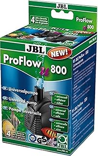 JBL ProFlow u800 60583 Universalpumpe mit 900 l/h zur Umwälzung von Wasser in Aquarien und Terra…
