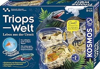 KOSMOS 633073 Triops-Welt, Leben aus der Urzeit. Urzeitkrebse erforschen. Komplett-Set mit extra …