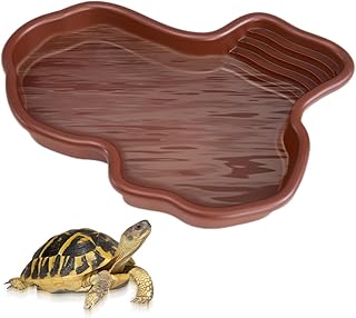 Schildkröten Wasserschale, Reptilien Wasserschale, Reptilien Badebecken, Rutschfestes,Schildkrö…