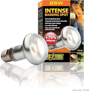 Exo Terra Intense Basking Spot, Wärmespotlampe, R20, 25W, Fassung E27, 1 Stück (1er Pack)