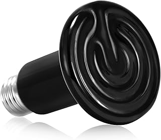 Keramik-Wärmestrahler – 100 W Reptilien-Wärmelampe, keine Glühlampe, zuverlässige und siche…