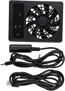 Smart Reptile Enclosure Fan, Reptile Cooling Fan WithLED Display AUTOMATI Chumidity Control Smart…