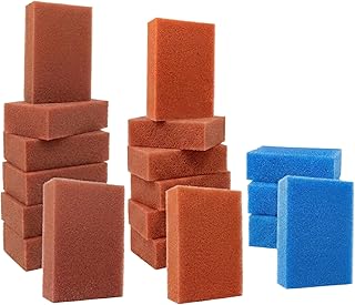 18 Filterschwämme kompatibel mit Oase Biotec 140000, 21,5 cm x 31 cm x 9 cm, schonende mechanisc…