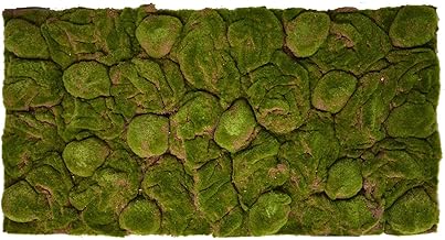 REPITERRA Terrarium Rückwand 3D Hintergrund Deko Naturlook Moos 116x58cm für 120x60cm Terrarien