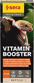sera Reptile Vitamin Booster 15ml | Vitaminergänzung für Reptilien | Flüssiger Vitaminzusatz |…