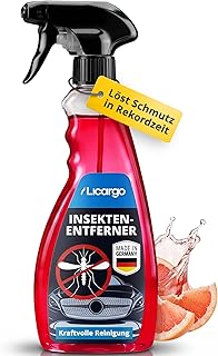 LICARGO Insektenentferner Auto 750ml – Insektenreiniger löst hartnäckige Insektenreste, Vogel…
