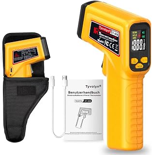 Infrarot Thermometer,13-Punkt Laser Temperaturmessgerät -50°C~800°C | Hochpräziser,wiederaufl…
