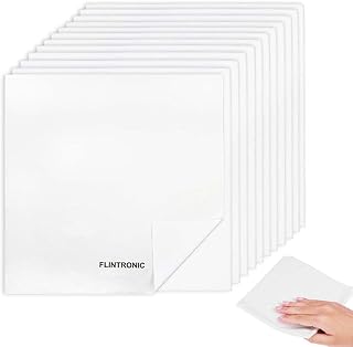 Flintronic 8er Pack Reinigungstücher, Fusselfreie Tücher, Staubtuch, wiederverwendbar, zum Öle…