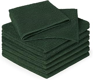 Blumtal 6er Set Mikrofasertücher 30×40 cm Lappen – Geschirrtücher Dark Green – Microfasertüche…