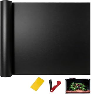 Statisch Haftender Aquariumhintergrund, 50x200cm Aquarium Rückwandfolie, Aquarium Folie Rückwan…