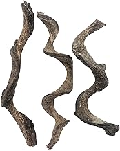 Kathson Reptilien-Deko Naturwaldast-Terrarium-Lebensraumdekoration Eidechsen-Kletterbaumast für …