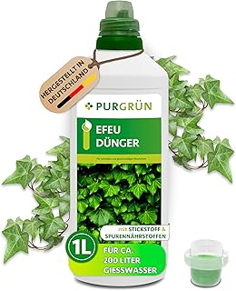 Efeu-Dünger 1 Liter – Schnell wirksame mineralische Rezeptur – Premium-Flüssigdünger mit S…