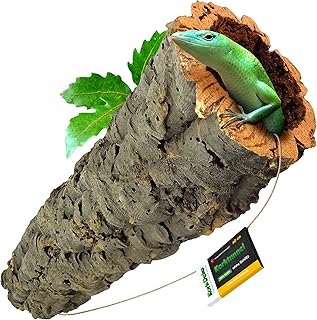 Kork-Deko XL Korkröhre | Korktunnel | Korkrinde | gereinigt & desinfiziert, ca. 60 cm, Ø = 11-1…