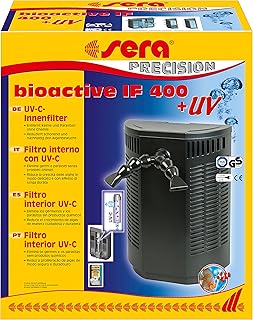 sera bioactive IF 400 + UV Innenfilter – Vielseitiger Innenfilter mit UV-C-System für Aquarien b…