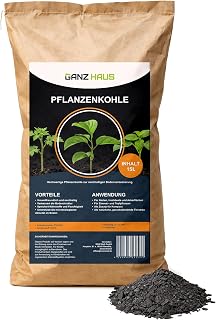 Pflanzenkohle Bodenaktivator Kompostbeschleuniger Wurzelaktivator – Biochar Holzkohlepulver | Akt…