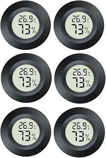 JEDEW Hygrometer Thermometer Digital Humidity Meter Indoor/Outdoor Humidity Monitor Reptile Therm…