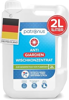 Patronus Giardien-Wischkonzentrat für Haustiere zur Desinfektion [2 Liter] | Desinfektionsmittel…