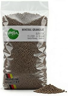 Pflanzwerk® Pflanzkübel Pflanzton Mineral Granulat 15l *MINERALISCHER BLÄHTON* *8/16 KÖRNUNG*…