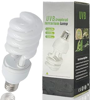 UVB-Lampen für Reptilien 5.0 Turtle Glühbirne für Wasserschildkröten Tropical Terrarium Lamps…
