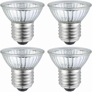 Schildkröte Wärmelampe E27 50W Reptilien Heizung Glühbirne, UVA+UVB Dimmbar Halogen Glühlampe…
