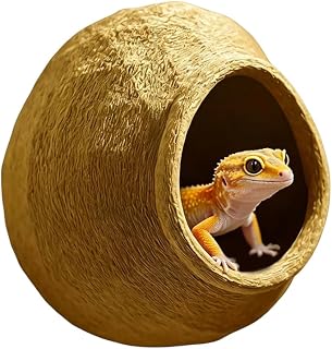Reptilien Höhle,Geckos Saugnäpfen Versteck für Echsen Terrarium