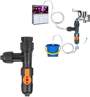 Aquarium Wasserwechsler Wasserhahne Vakuumadapter für Tanks Wasserwechsel