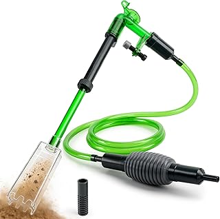 NICREW 2-in-1 Aquarium Reiniger, Mulmsauger & Wasserwechsler bis 100 L