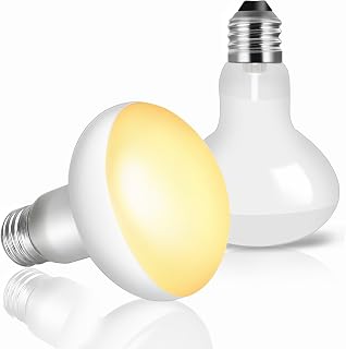 Caldarax 2 Stück E27 75W Terrarium Lampe Reptilien Wärmelampe Basking Spot, Heizlampe Terrarium…