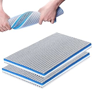 2 Stück 8D Filterwatte Aquarium, Filtermatte 30x20cm Filterschaum Wabenstruktur Aquarium Filters…