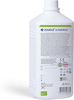 w Solution 1000 ml Antiseptische Wundspüllösung in Sprühflasche Schmerzfreie Reinigung, Spülu…
