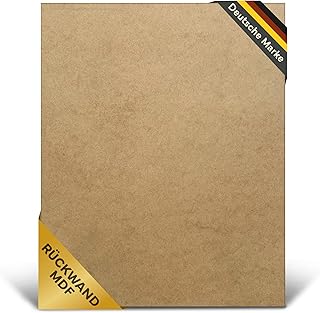 MDF Platten 2mm Zuschnitte – Pressspanplatte zum Verkleiden von Schrank Rückwänden & Bilderrahm…