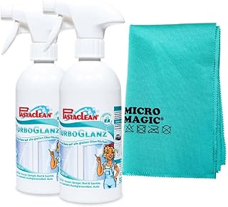 Pastaclean® Turboglanz Glasreiniger, Glasveredelung und Oberflächenschutz mit Apperleffekt, Str…