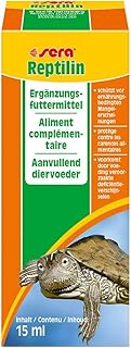 sera Reptilin 15 ml | Multivitamin-Ergänzungsfutter für Reptilien | Schützt vor Mangelerschein…