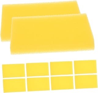 10 Stück Feinporige Biochemische Filterschwämme für Aquarium und Reptilien Terrarium Hochsaugf…